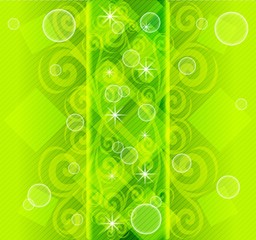 vector.  abstract striped  green background. eps10
