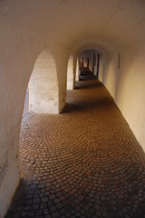 Via porticata a Glorenza