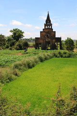 Fototapeta na wymiar Old Vietnam Church