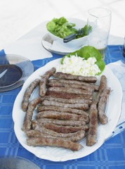 typical Balcan food (civapy), Serbia