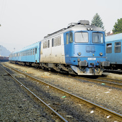 motor locomotive of a class 80, Viseu de Jos, Romania