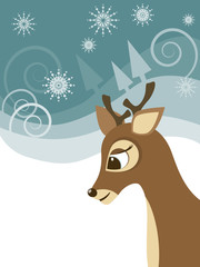Christmas deer