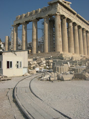 Obraz premium Reconstruction of Acropolis