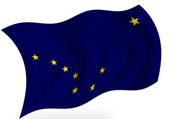 Alaska (USA) flag