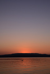 Sonnenuntergang am Bodensee