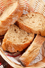 Fototapeta premium bread in the basket