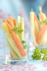 Carrot and Cucumber Appetizer