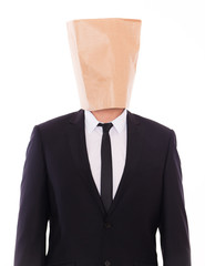 anonymous businessman