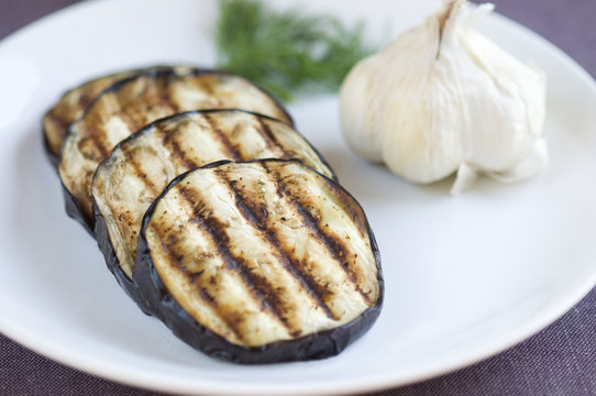 Grilled Aubergine