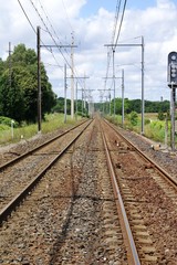 Obraz premium Chemin de fer