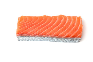 Fresh salmon piece
