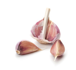 Pieces of garlic