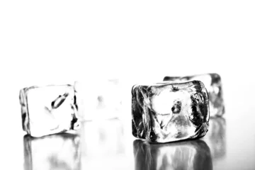 Tableaux sur verre Dans la glace Glaçons