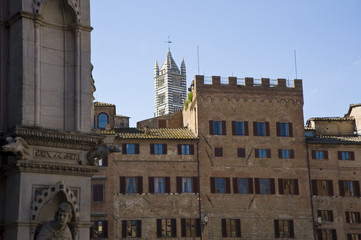 Fototapeta na wymiar Siena