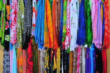 Multicolored kerchiefs