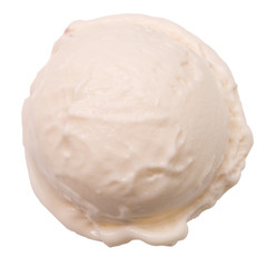 Eiscreme, Eine Kugel Joghurt-Fruchteis