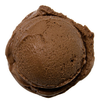 Eine Kugel Eis, Schokoeis, Schokoladeneis