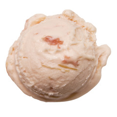 Eiscreme, Eine Kugel Rhabarbereis