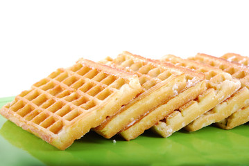 Présentation de gaufres nature 02