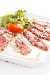 appetizer from tuna