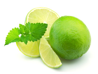 Lime and mint