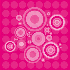 Obraz na płótnie Canvas Vector Background Illustration pink