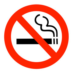 No smoking sign