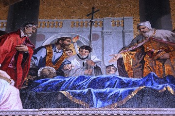Naklejka premium mosaïque de la basilique Saint Marc