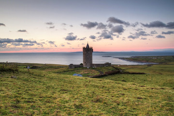 Doonagore castle at sunset - HDR