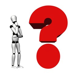 High resolution conceptual 3D human thinking