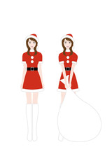 サンタクロース 女性