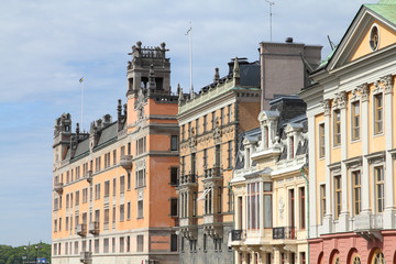 Fototapeta na wymiar Sweden - Stockholm cityscape