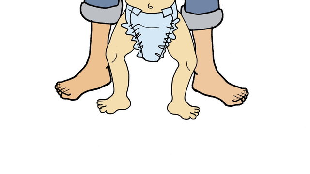 Pierwsze kroki dziecka