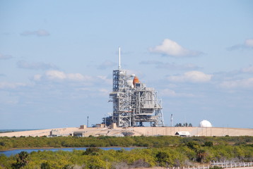 USA, Floride, Kennedy Space Center, cap Canaveral, fusée
