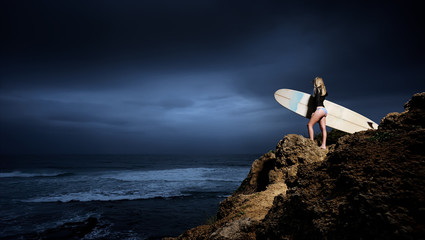 Surfer girl
