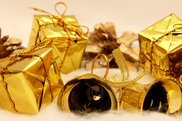Goldige Weihnachtsstimmung
