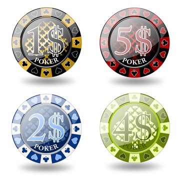 Pokerchips Icons