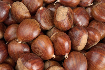 Chestnuts background