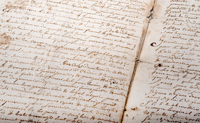 Old French documents