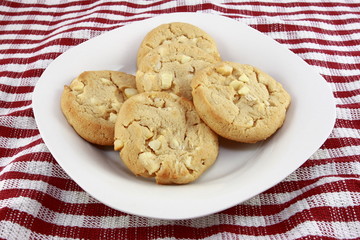 White Chocolate Macadamia Nut Cookies
