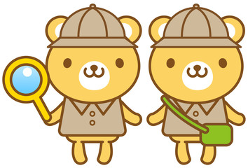 くま　探検