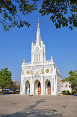 Fototapeta na wymiar church in thailand