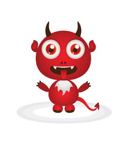 little devil cartoon