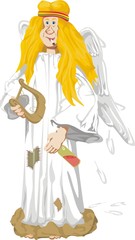 Obraz premium fallen angel