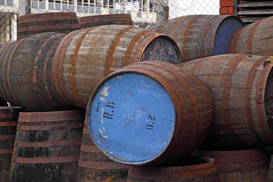 Wooden Beer Kegs