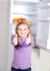 Daumen hoch für gesunde Ernährung