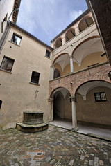 Fototapeta na wymiar Tuscan dom Montepulciano Montepulciano