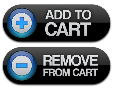 Add Remove Cart Buttons