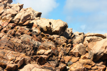Fototapeta na wymiar Piaskowiec w Canal Rocks, Yallingup, Australia Zachodnia