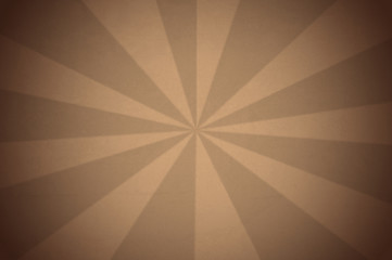 vintage background with sepia rays